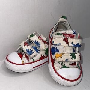 Converse Chuck Taylor All Star Dinoverse Toddler Dinosaur Low Top Sneakers 5